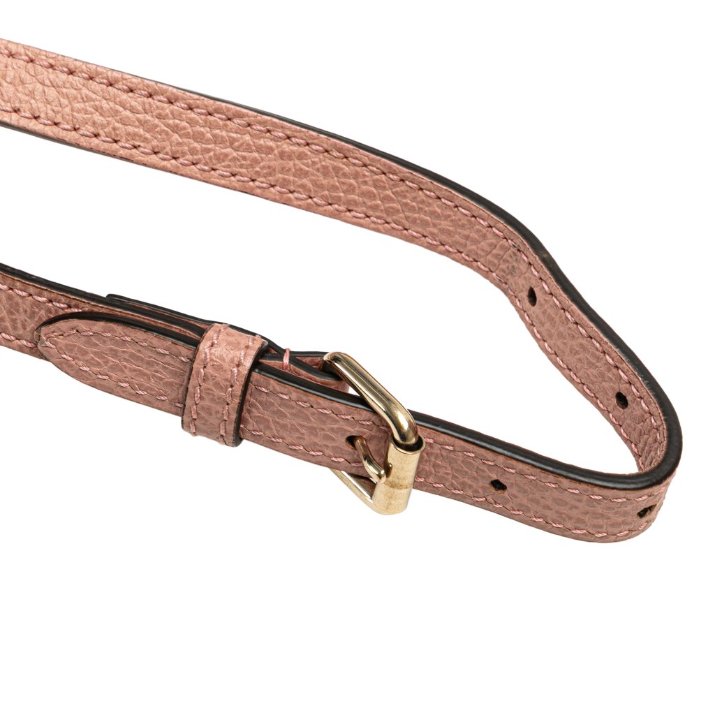 Gucci Medium Leather GG Charm Dome Satchel - Image 15