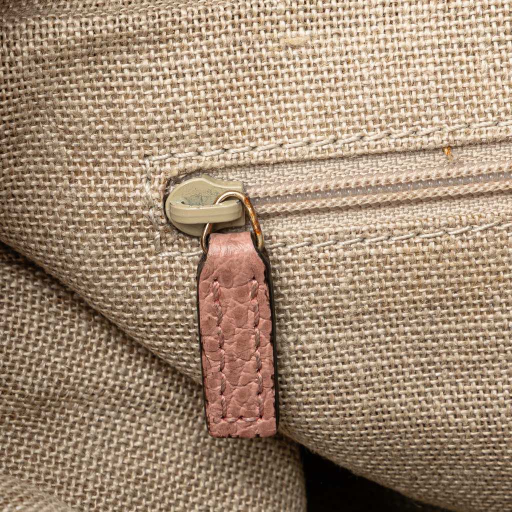 Gucci Medium Leather GG Charm Dome Satchel - Detail 2