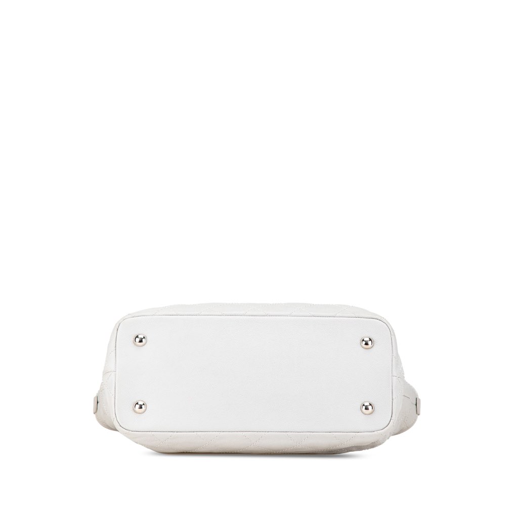 Chanel Small Quilted Caviar Daily Shopping Tote - 3