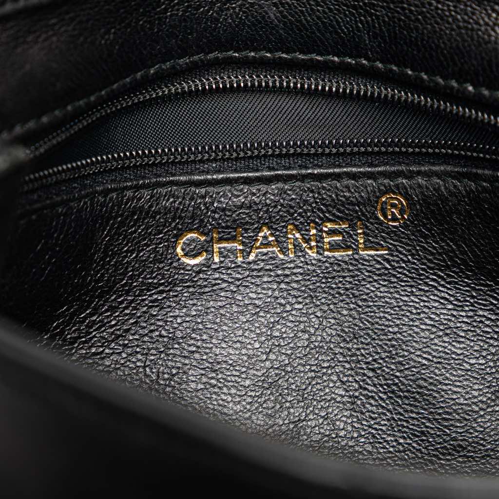 Chanel Mini CC Quilted Lambskin Single Flap - Side view