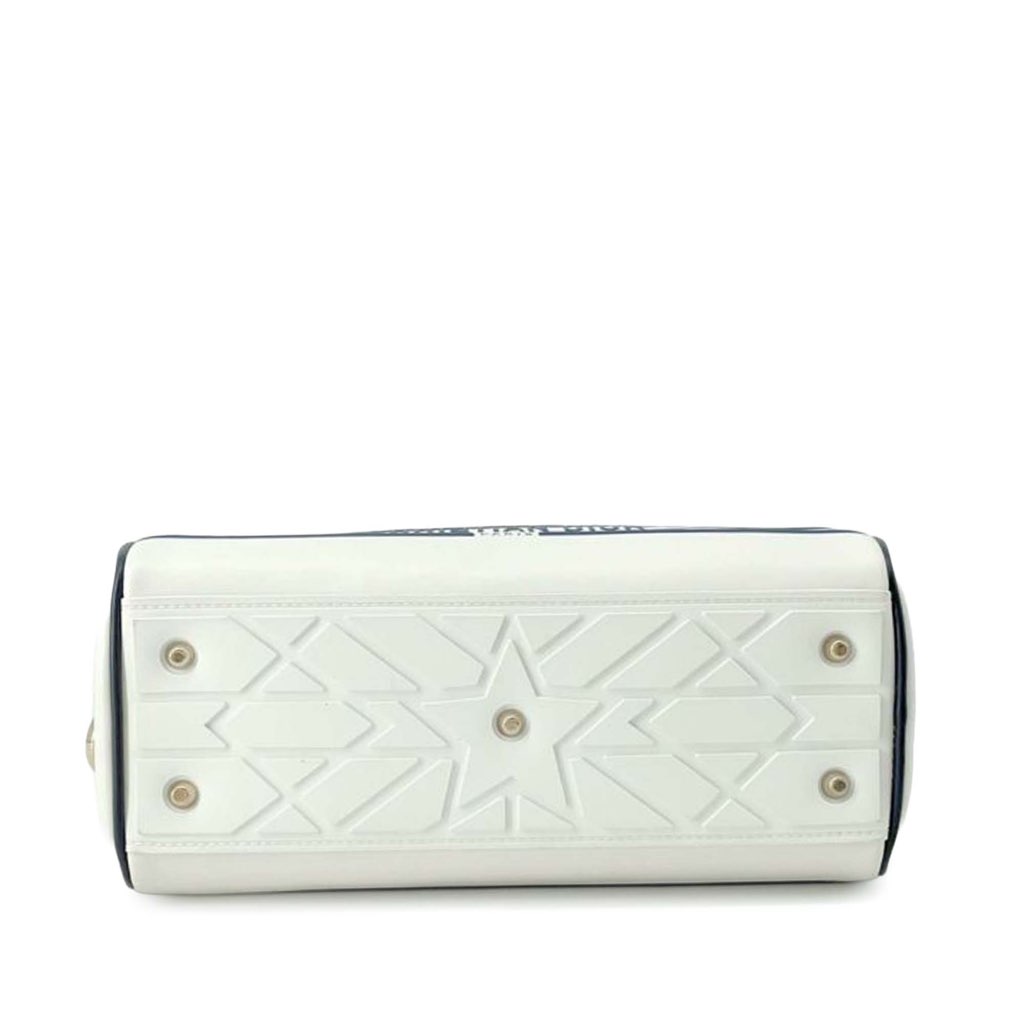 Dior Small Leather Dior Vibe Zip Bowling Bag - 3