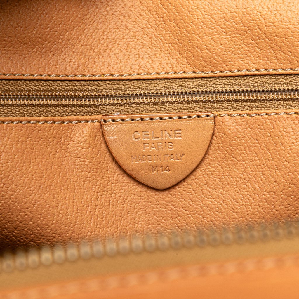 Celine Macadam Coated Canvas Handbag - 5