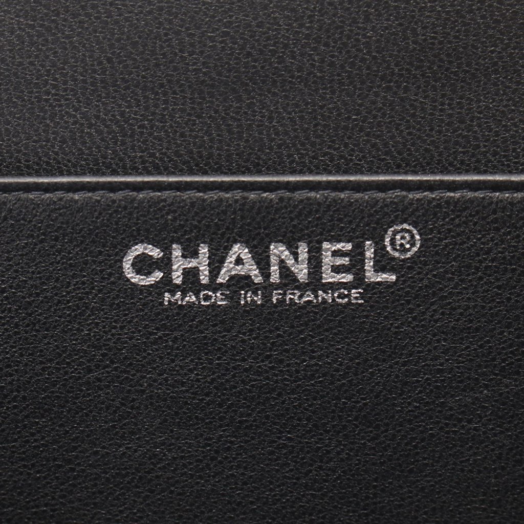 Chanel CC Choco Bar Quilted Lambskin Crystal Frame Clutch - 5