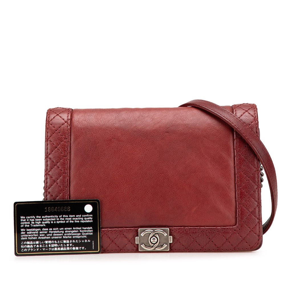 Chanel Small Calfskin Boy Reverso Flap - Image 16