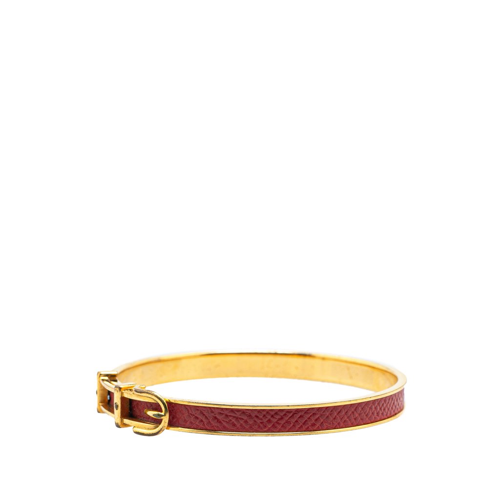 Hermès Epsom Buckle Bracelet - Back view