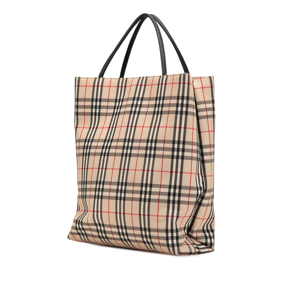 Burberry House Check Canvas Tote - 2