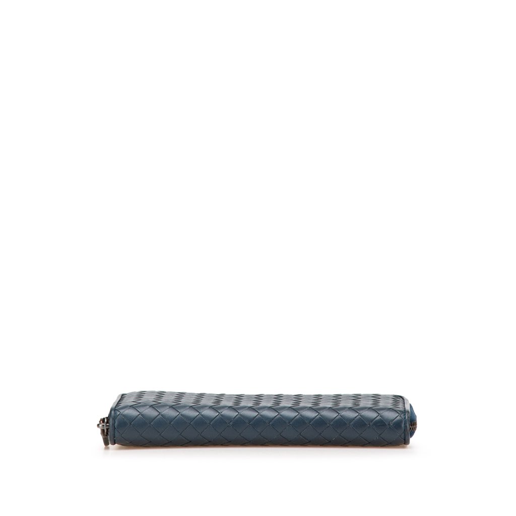 Bottega Veneta Nappa Intrecciato Zip Around Long Wallet - Image 6