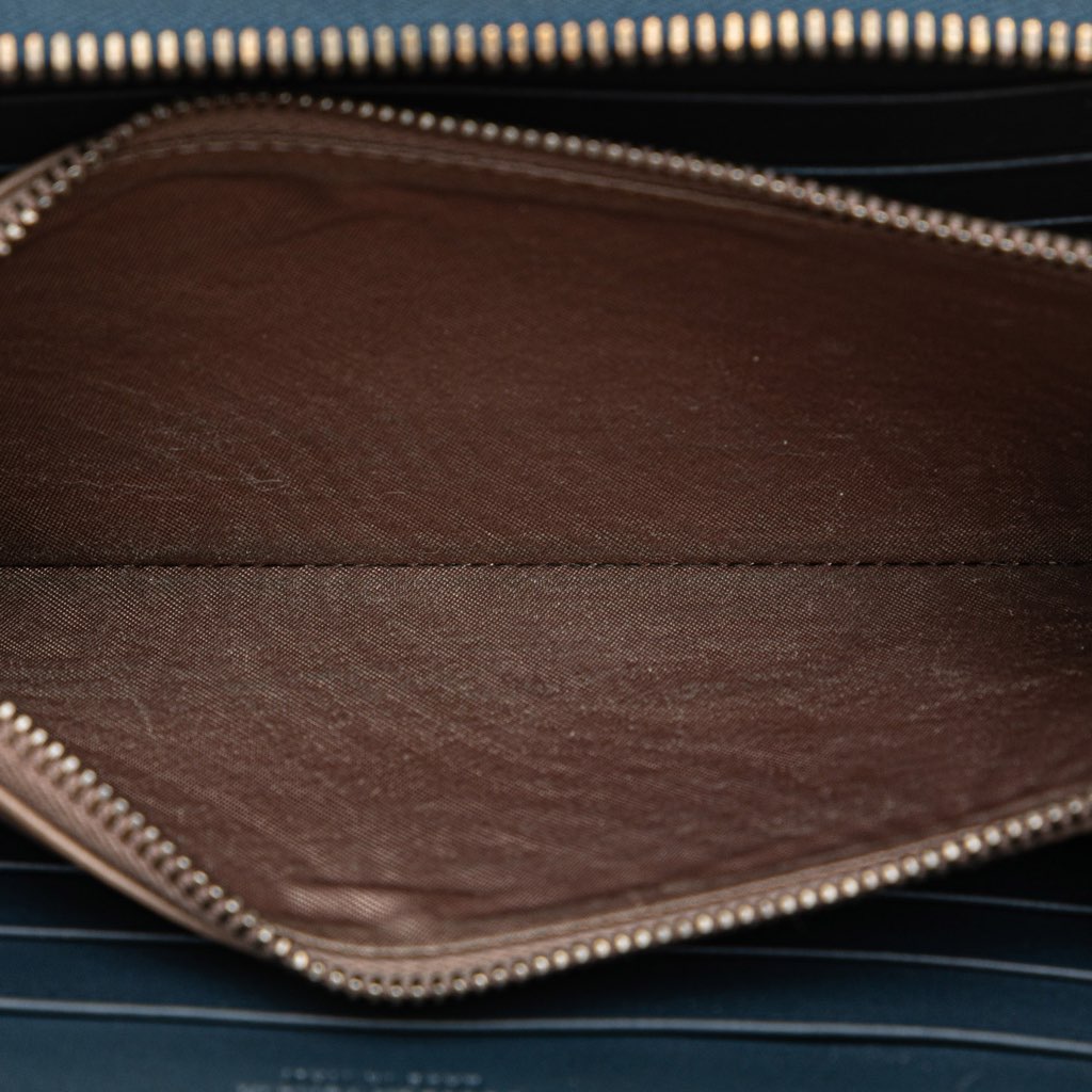 Bottega Veneta Nappa Intrecciato Zip Around Long Wallet - Side view