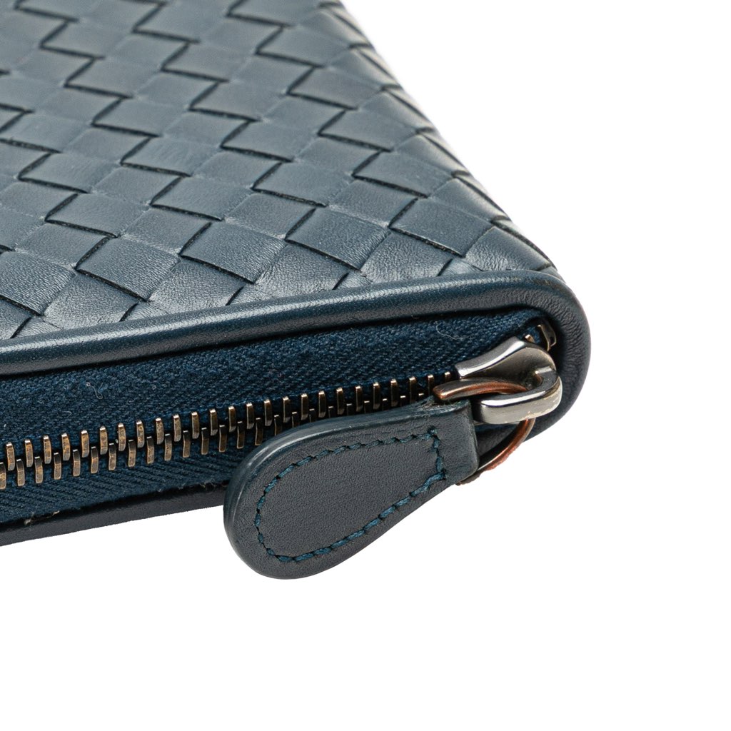Bottega Veneta Nappa Intrecciato Zip Around Long Wallet - Image 10