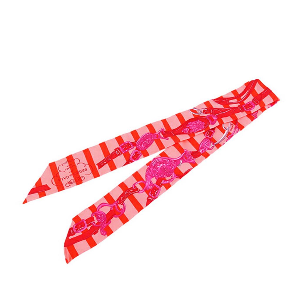 Hermès Brides De Gala Bayaderes Twilly Silk Scarf - 2