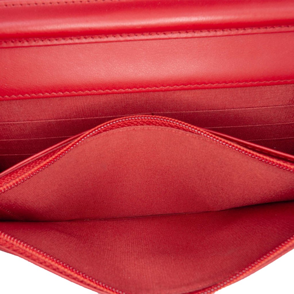 Chanel CC Mixed Quilt Caviar Wallet On Chain - 5