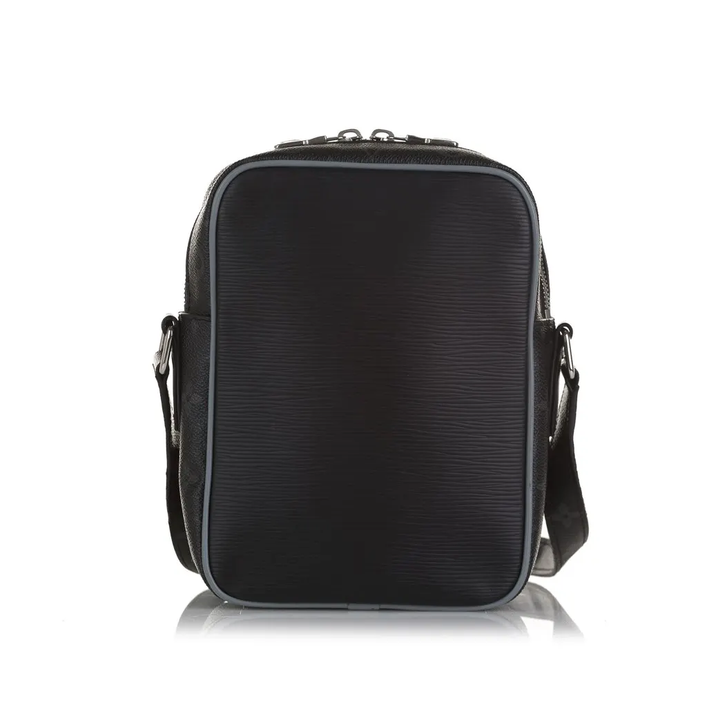 Louis Vuitton Epi Monogram Danube PM Blue Leather Good - Inside View