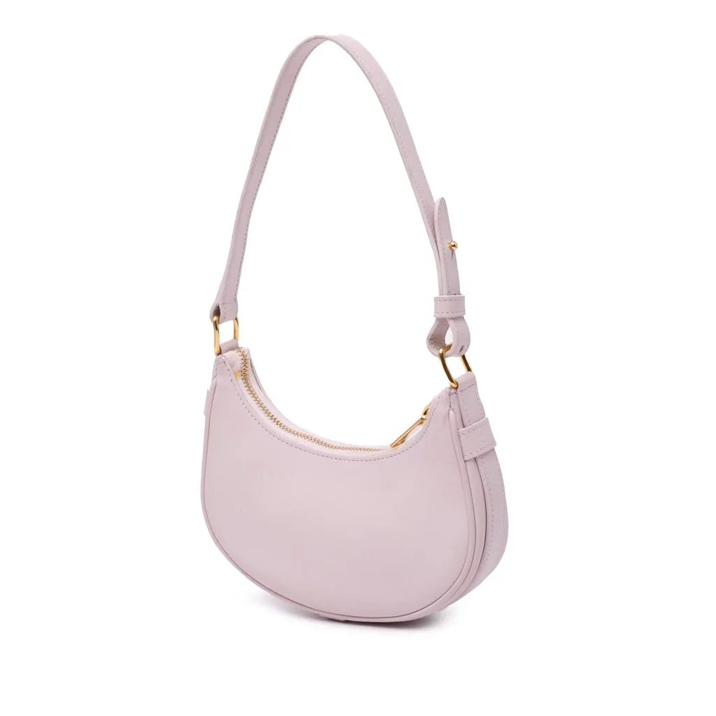 Celine Mini Smooth Calfskin Ava Shoulder Bag Pink Leather Very good - Back View