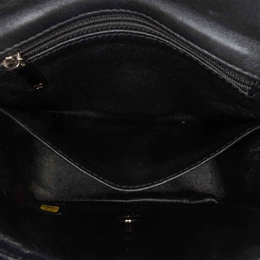 Chanel Mini Square Classic Patent Single Flap - 5