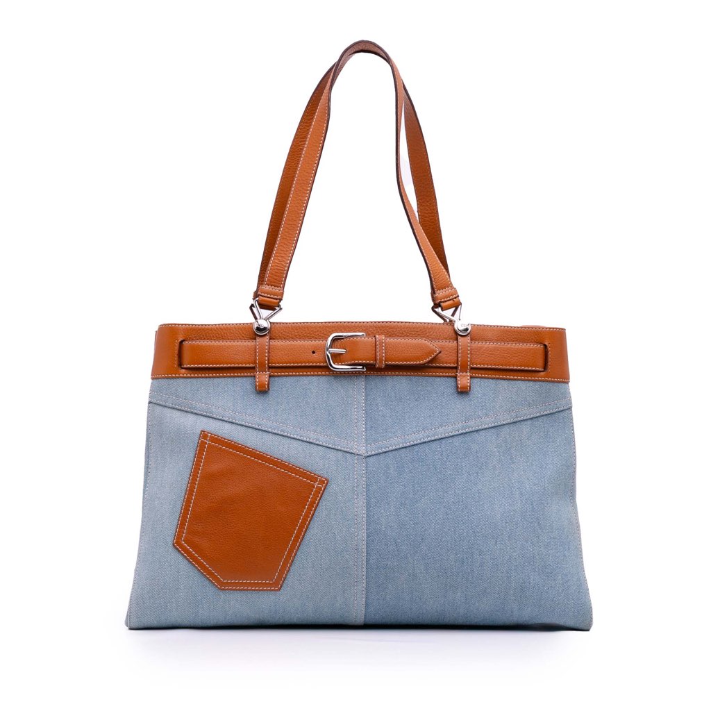 Dior Denim Jeans Pocket Tote