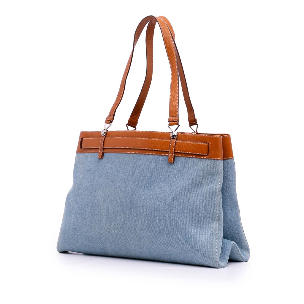 Dior Denim Jeans Pocket Tote - 2