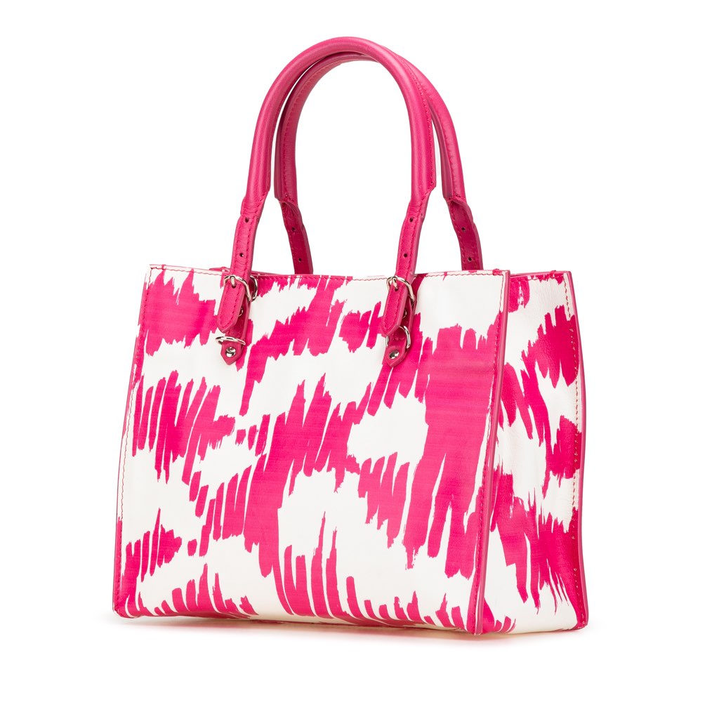 Balenciaga Mini Leather Papier A4 Satchel - Back view