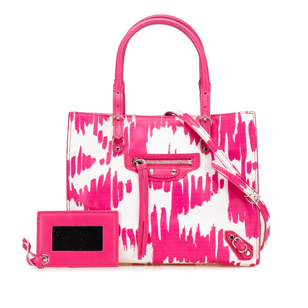 Balenciaga Mini Leather Papier A4 Satchel - Image 13