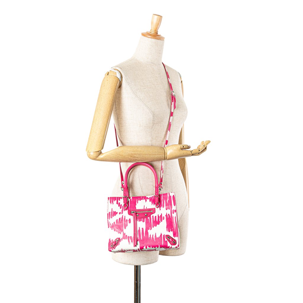 Balenciaga Mini Leather Papier A4 Satchel - Image 12