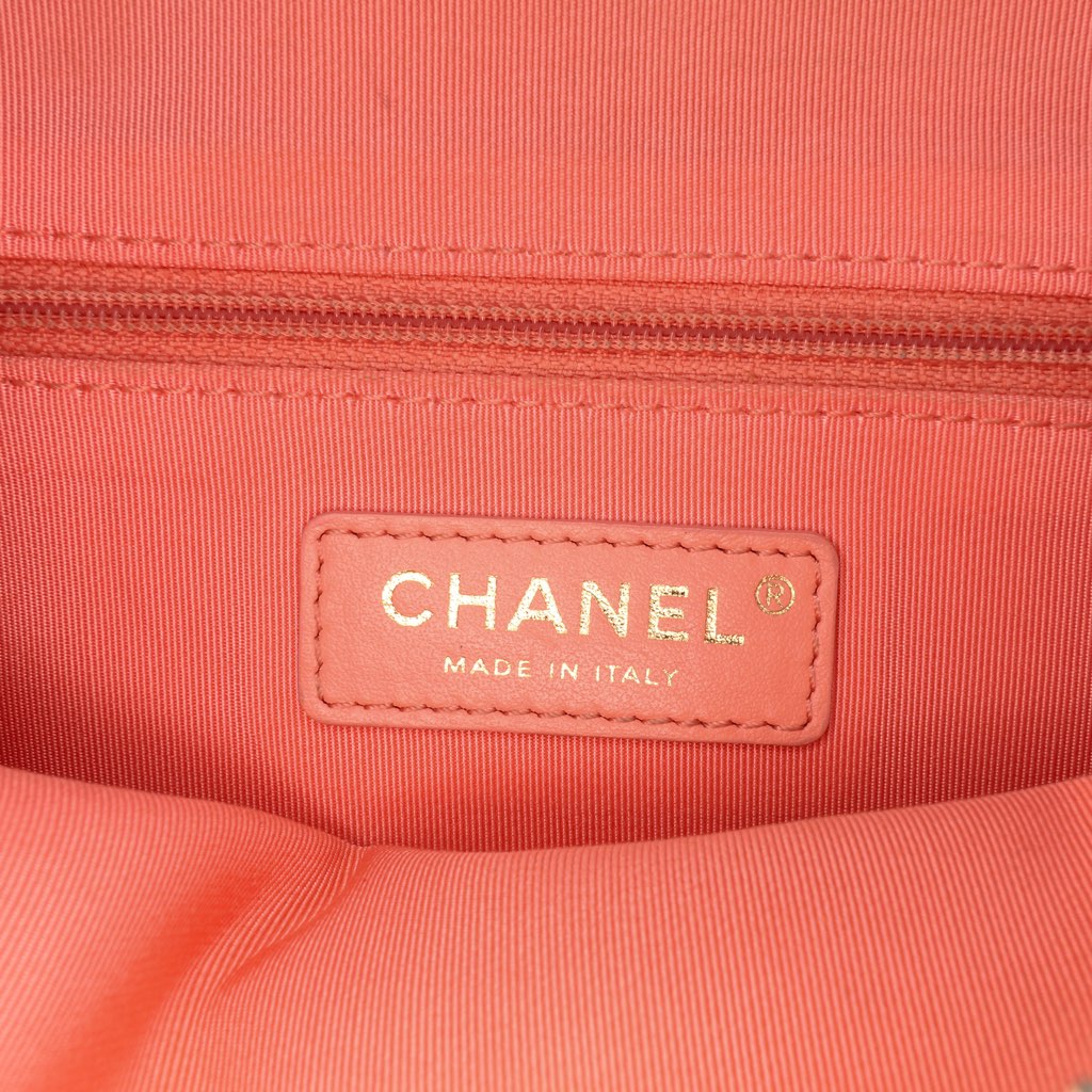 Chanel Lambskin Giant Crystal CC Camera Bag - Side view