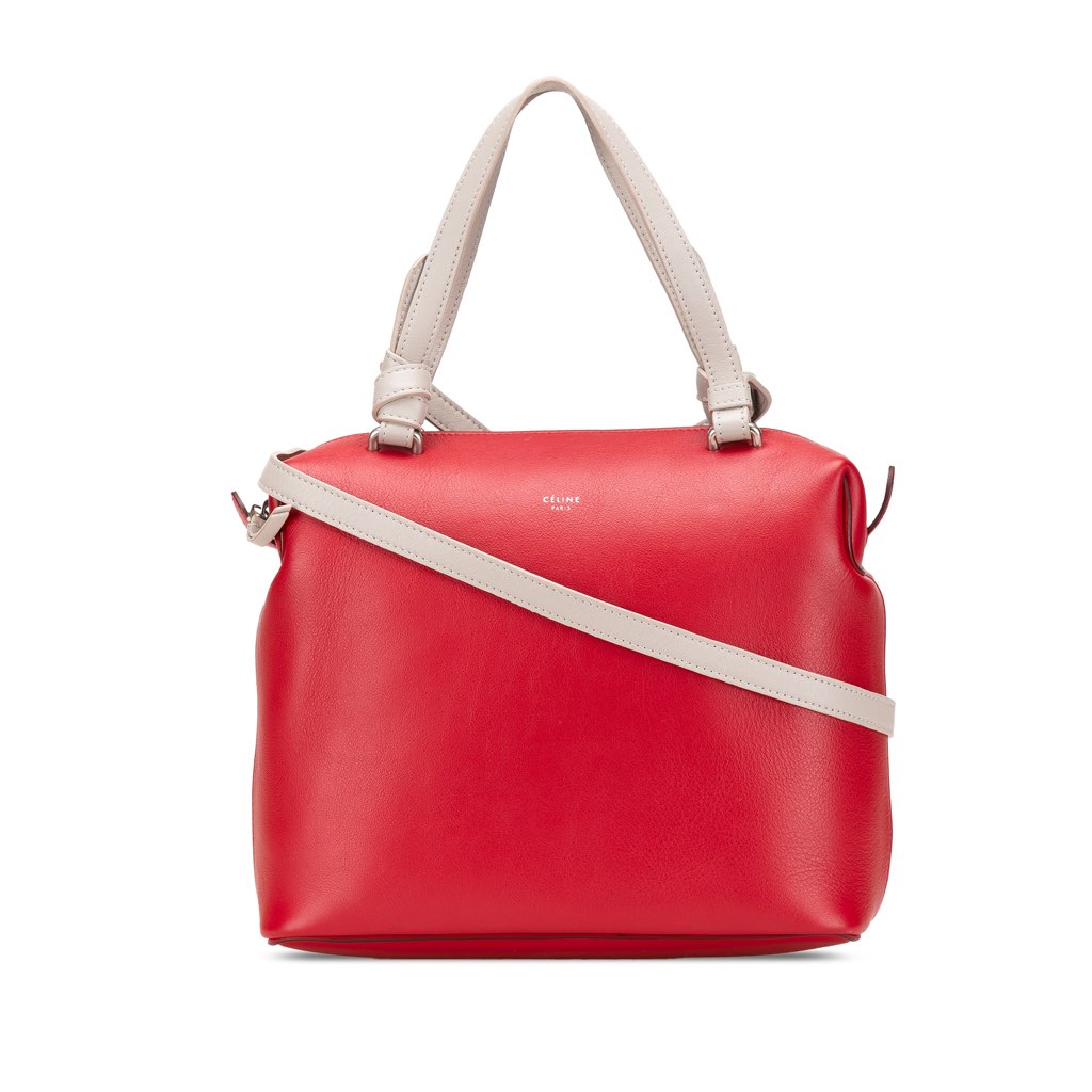 Celine Small Leather Soft Cube Bag