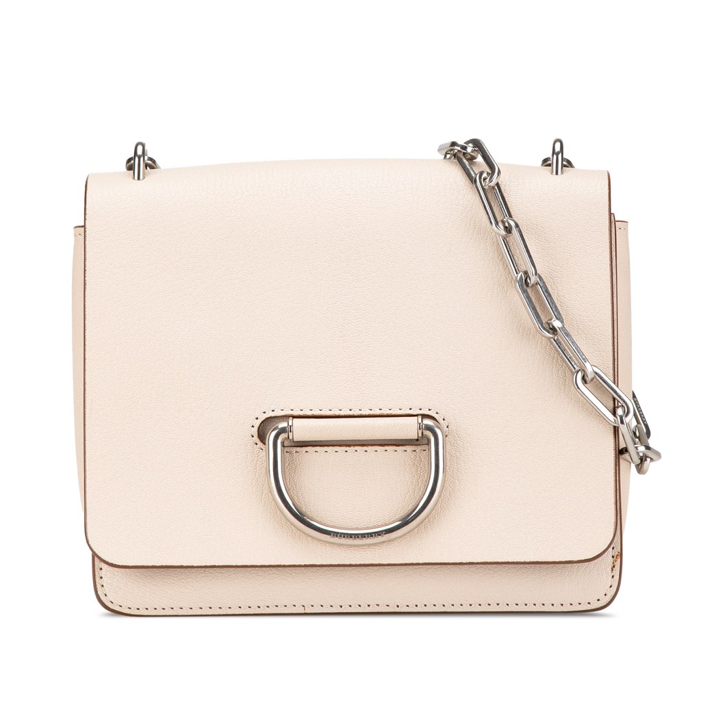 Burberry Goatskin Small D-Ring Shoulder Bag