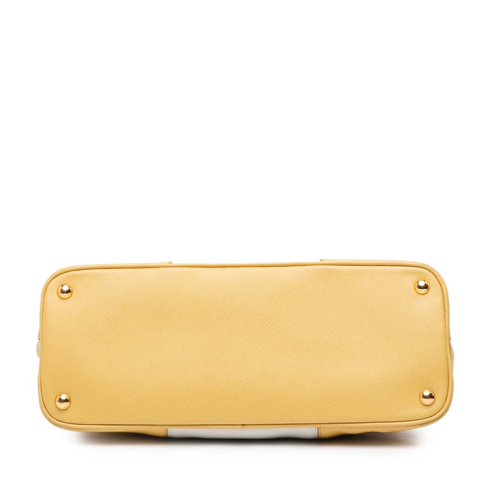 Prada Medium Bicolor Saffiano Lux Promenade Satchel - 3