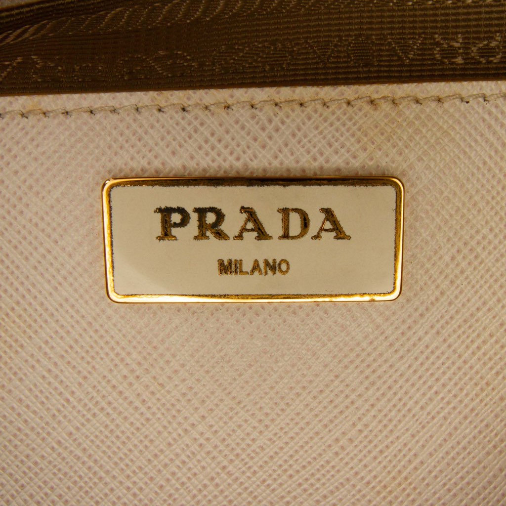 Prada Medium Bicolor Saffiano Lux Promenade Satchel - 5