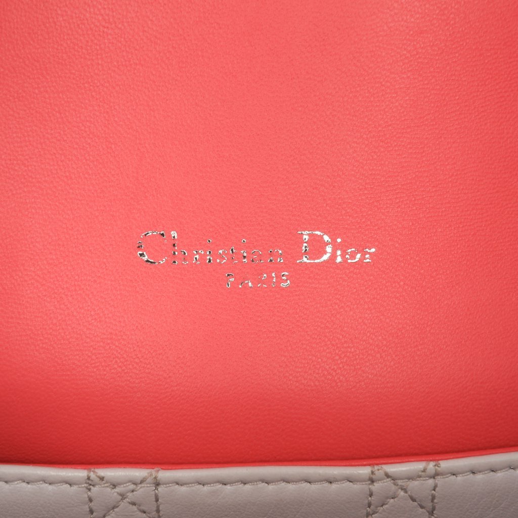 Dior Medium Lambskin Cannage Miss Dior Flap - 5