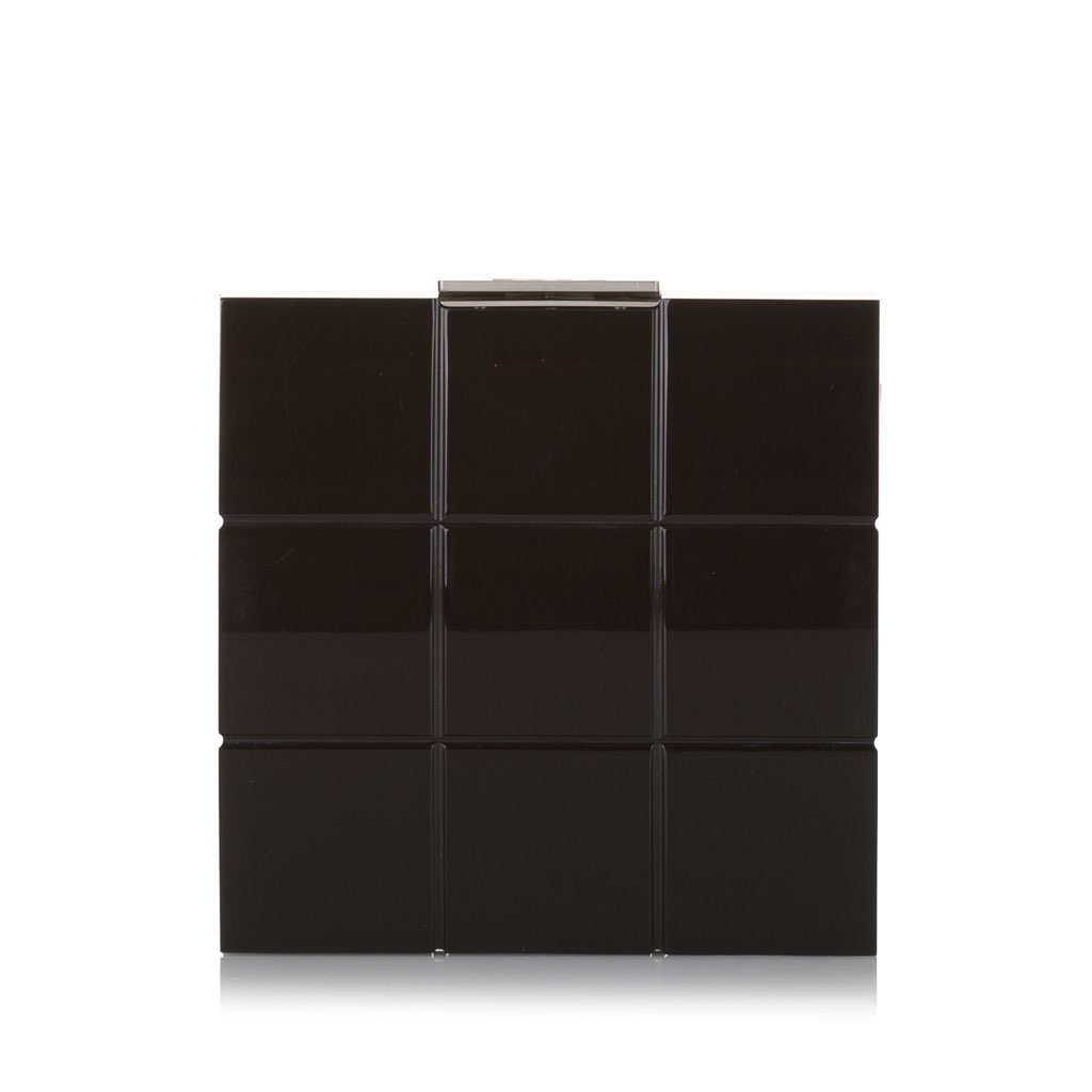 Chanel Choco Bar Lucite Perspex Clutch - 3