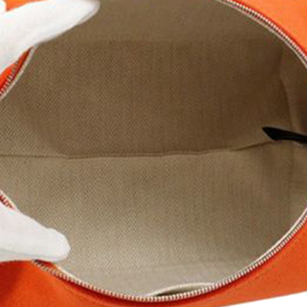 Hermès Small Canvas Bride A Brac Case - 4