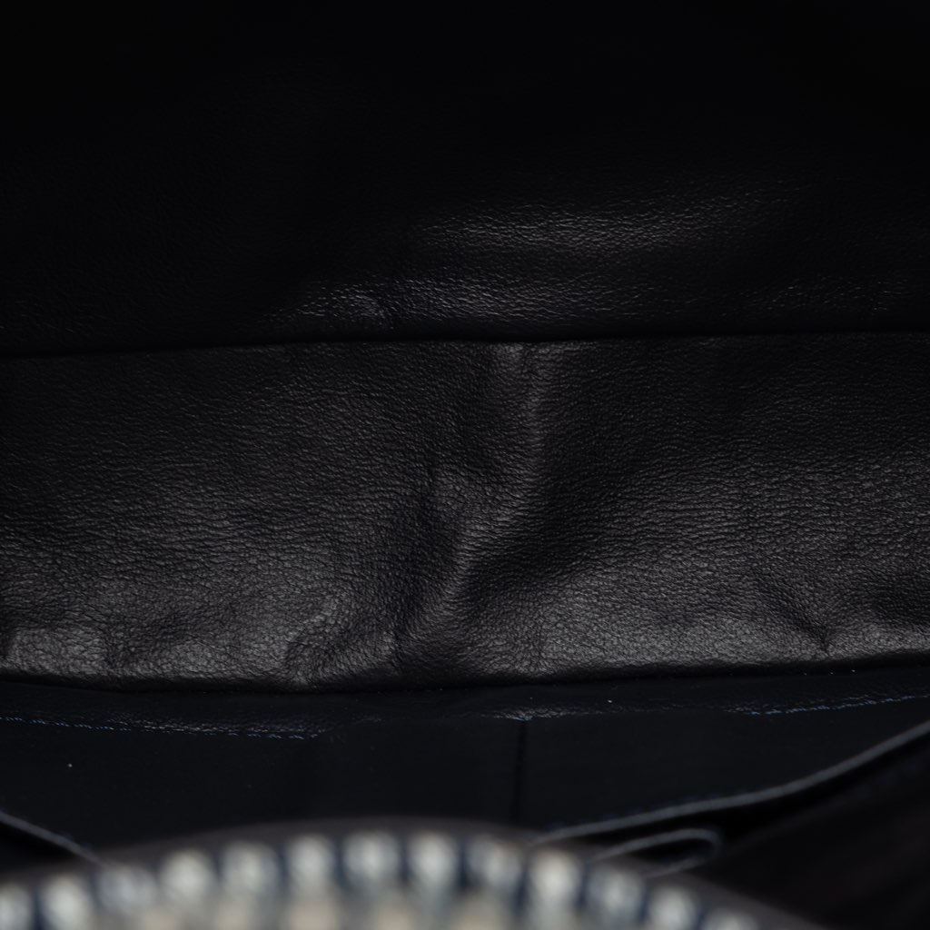 Chanel Medium Cotton Striped Double Flap - 5