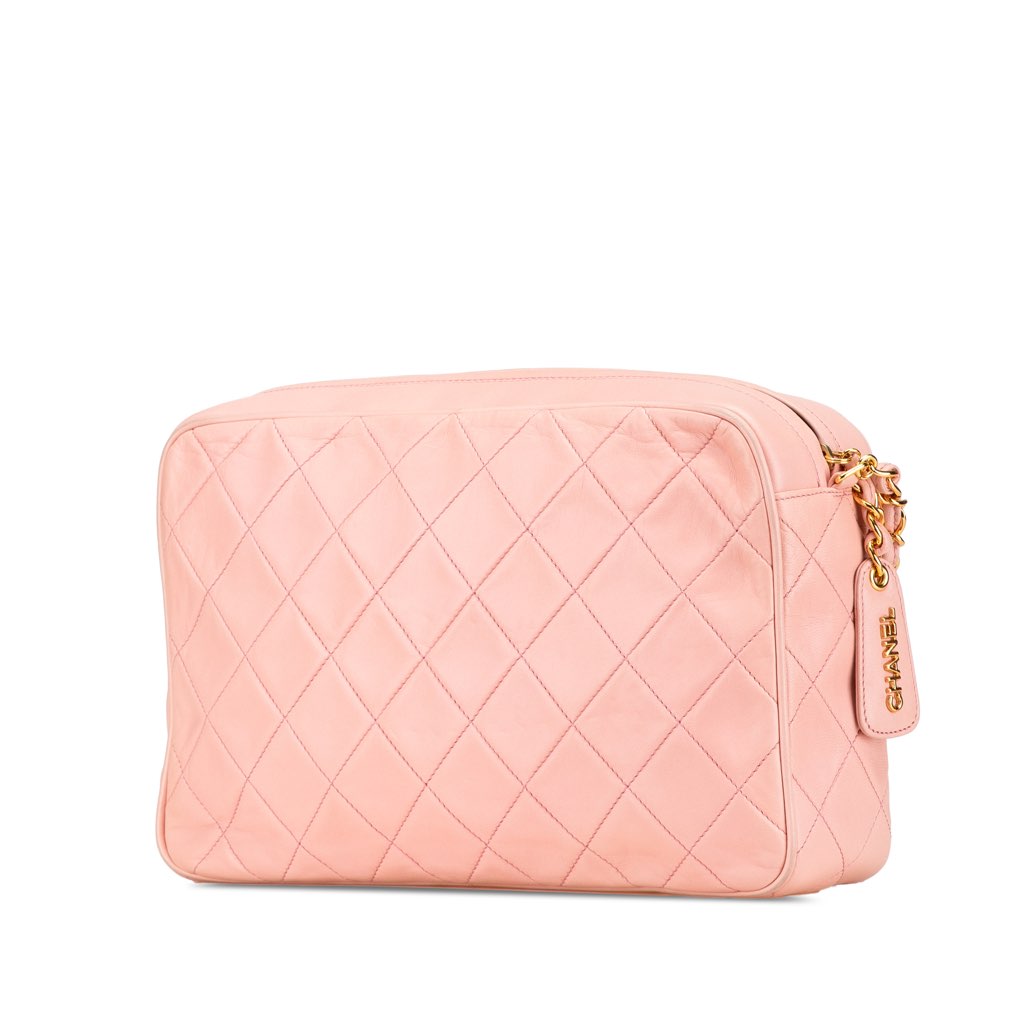 Chanel CC Quilted Lambskin Camera Crossbody - 2