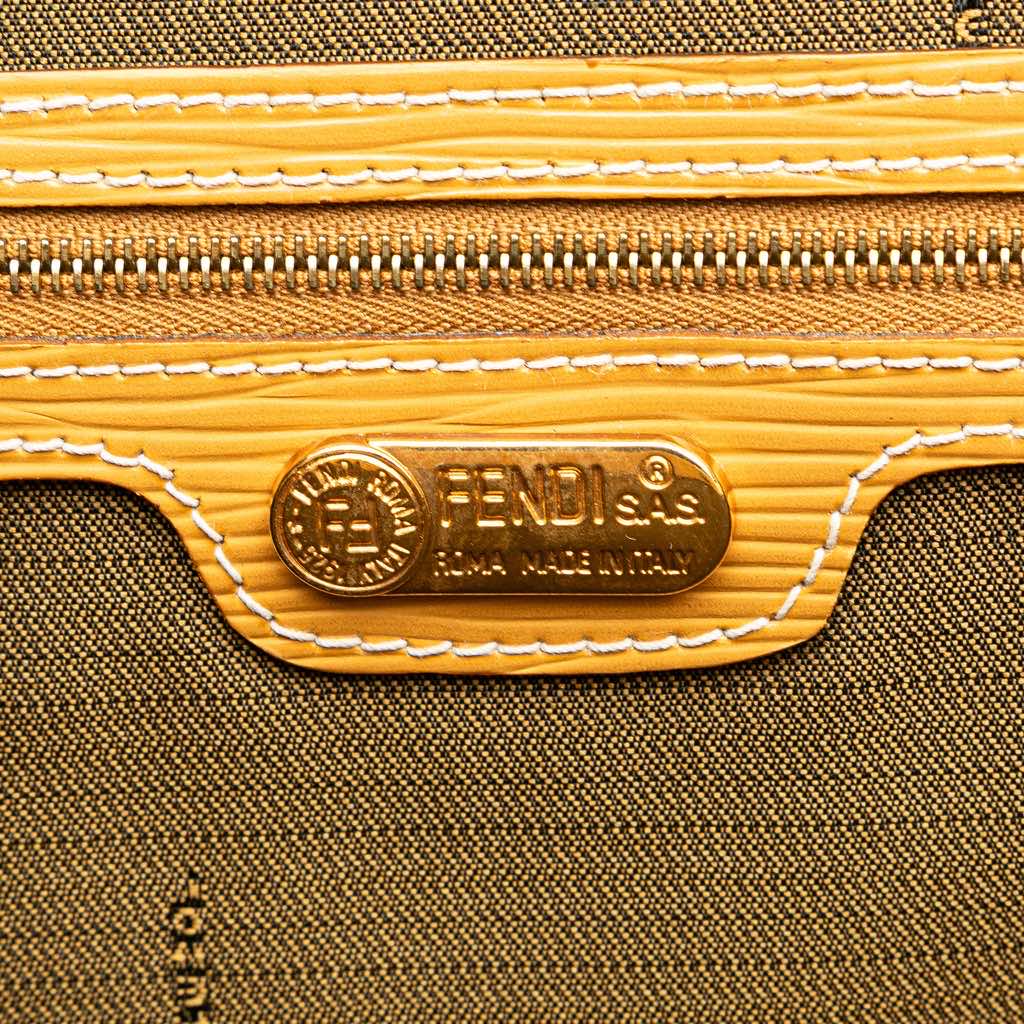 Fendi Leather Tote - Side view