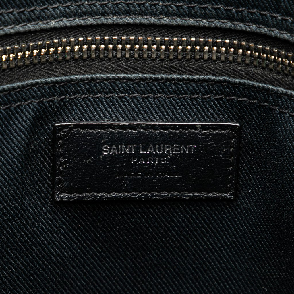 Saint Laurent Small Smooth Calfskin Rive Gauche Tote - 5