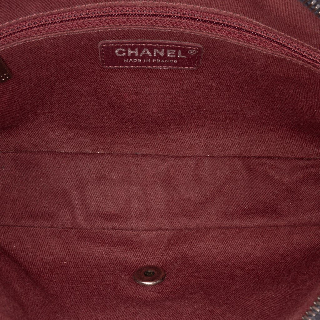 Chanel Small Quilted Distressed Calfskin Easy Flap - 4