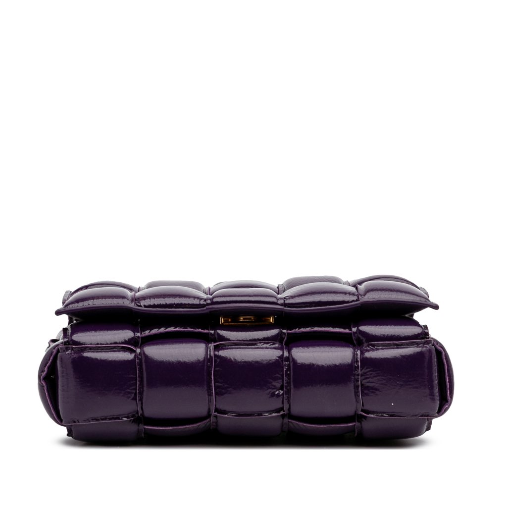 Bottega Veneta Textured Deerskin Intrecciato Padded Cassette Crossbody - 3