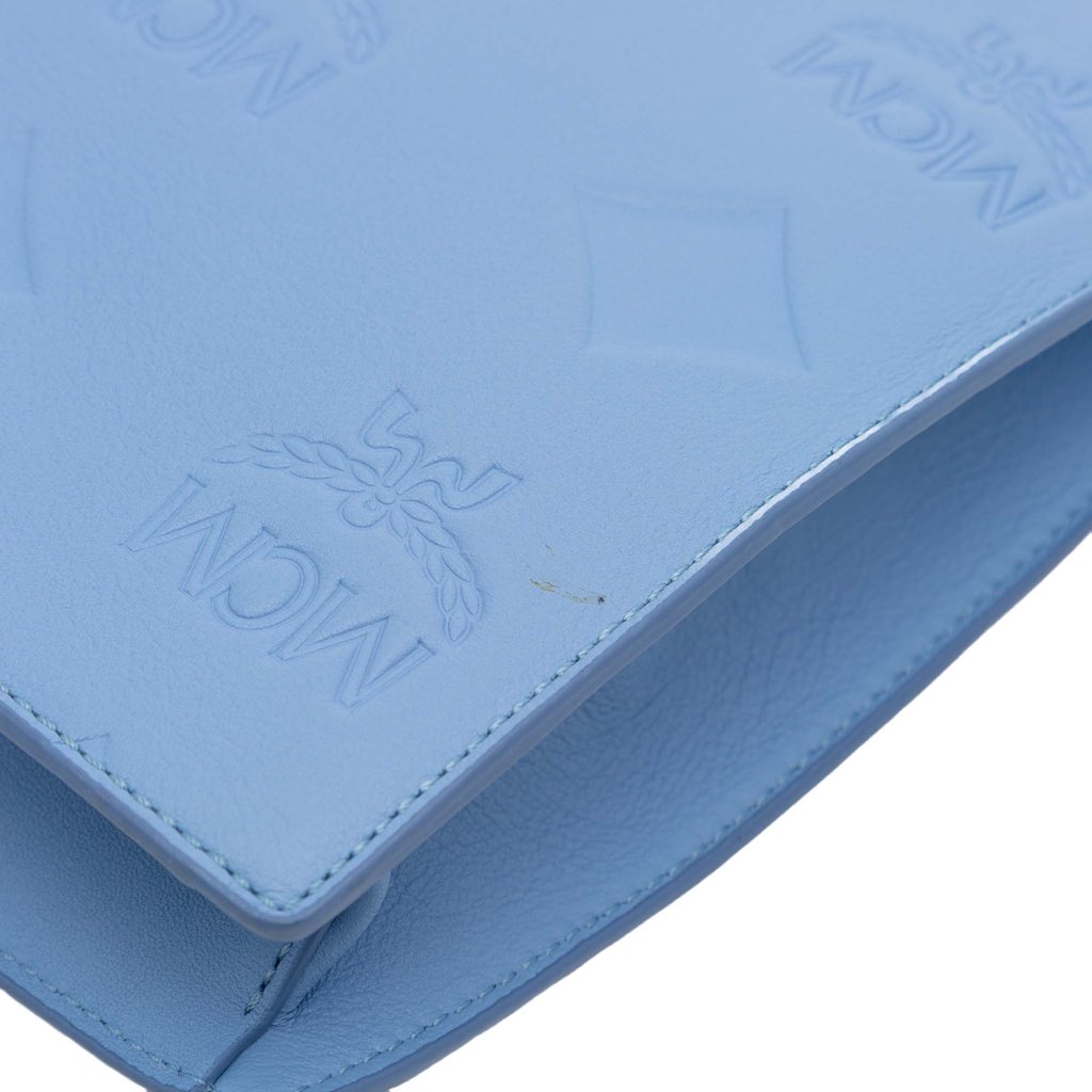 Mcm Leather Aren Zip Pouch - Detail 1