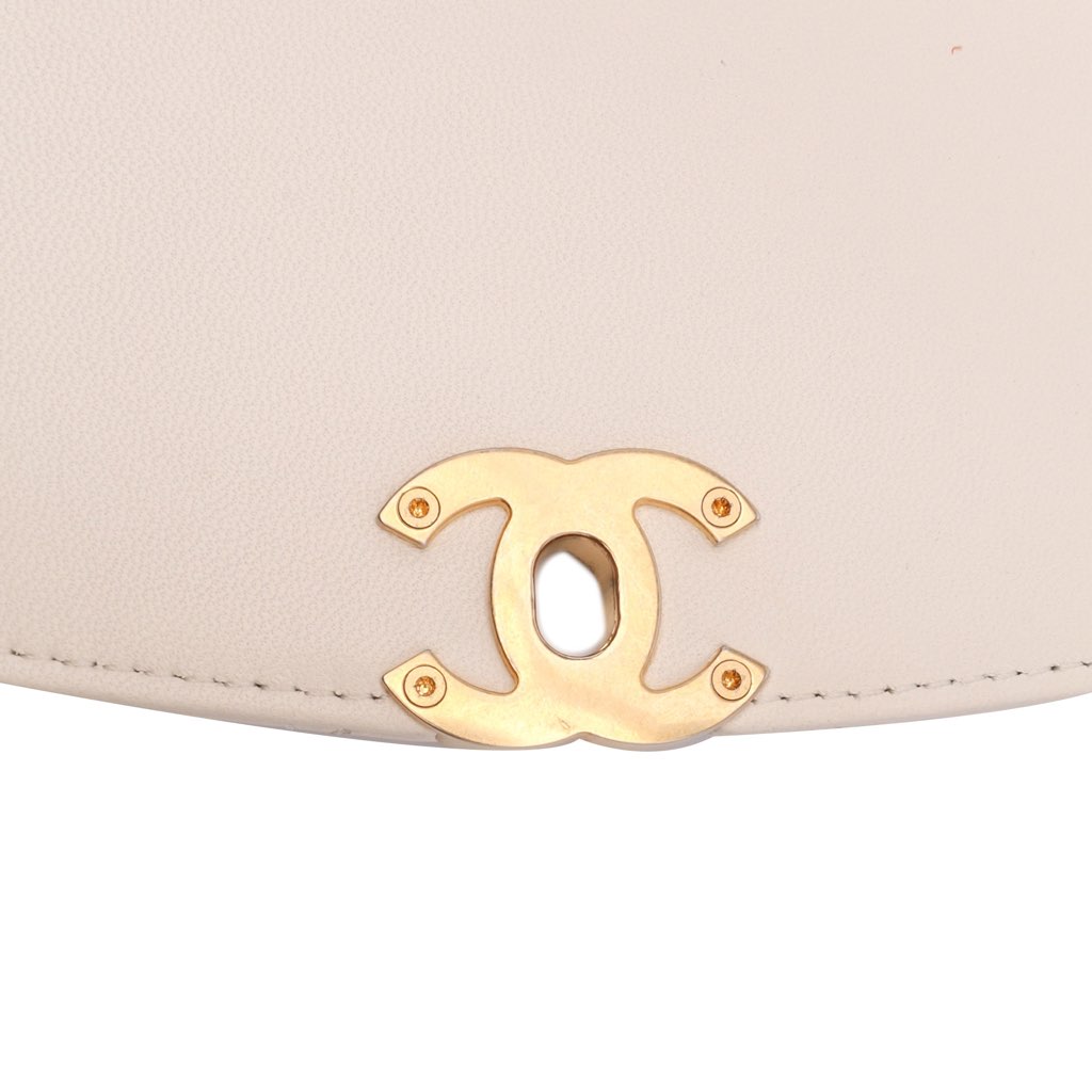 Chanel Small Quilted Lambskin CC Coin Flap - Side view