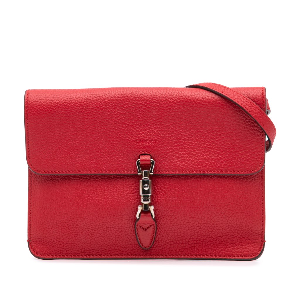 Gucci Leather Soft Jackie Convertible Crossbody