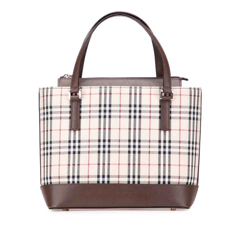 Burberry House Check Canvas Tote