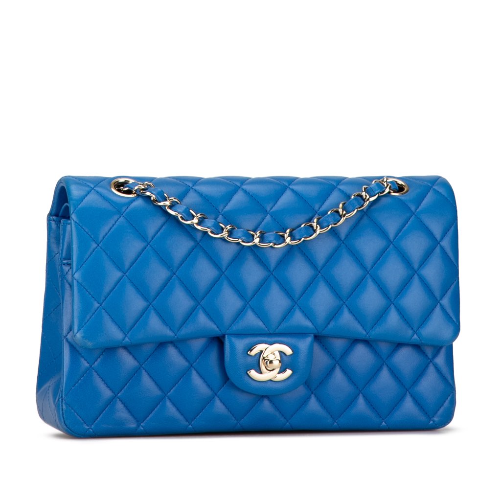 Chanel Medium Classic Lambskin Double Flap - 2