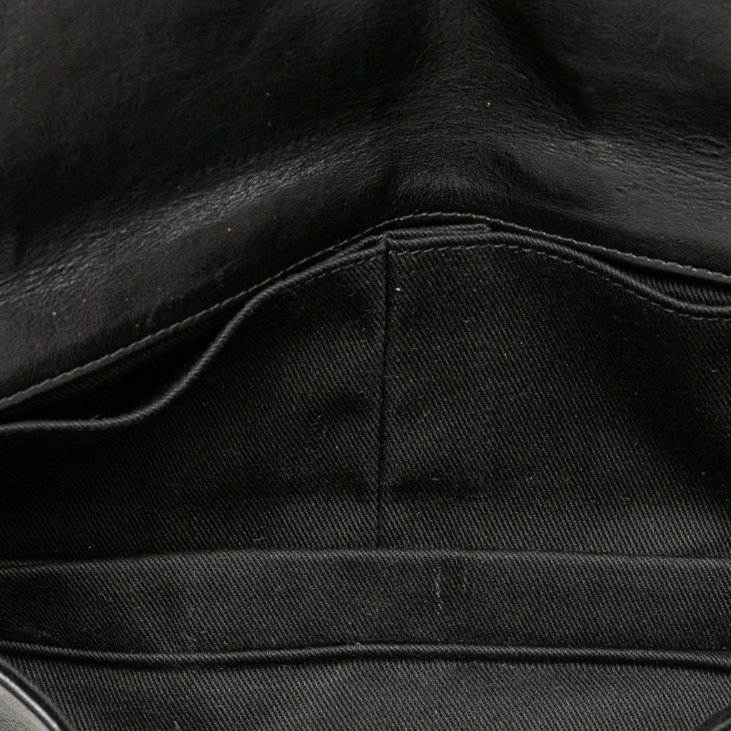 Chanel Quilted Calfskin Star Attitude Grommet Fold Over Clutch - 4