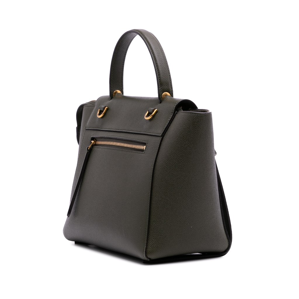 Celine Micro Grained Calfskin Belt Bag - 2