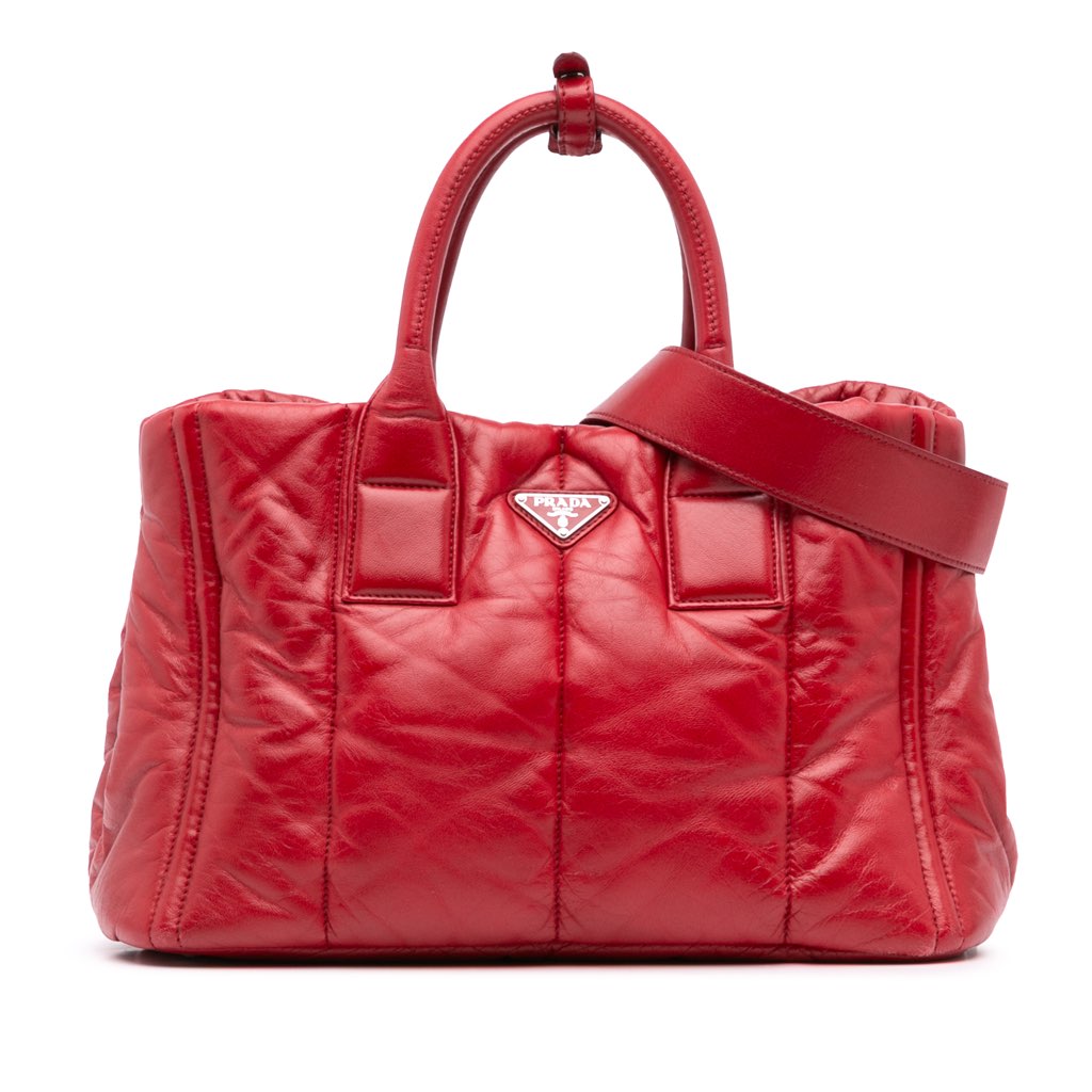 Prada Nappa Bomber Satchel
