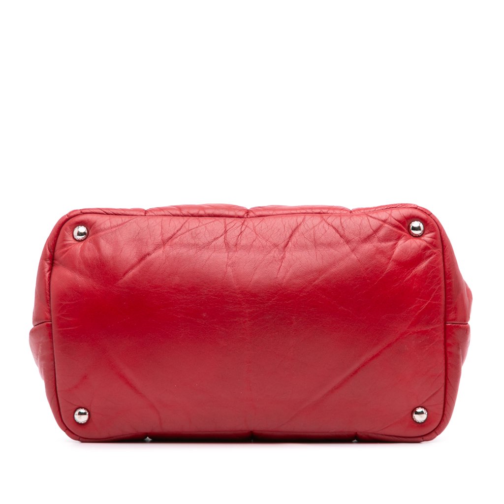 Prada Nappa Bomber Satchel - Image 6