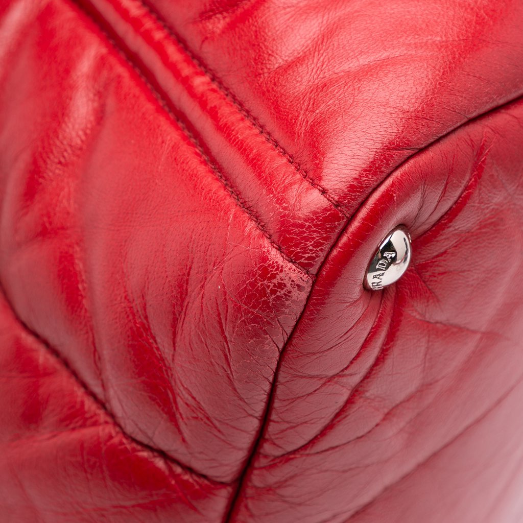 Prada Nappa Bomber Satchel - Detail 2