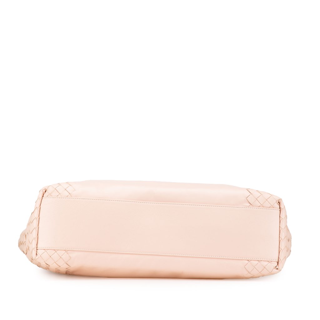 Bottega Veneta Leather Intrecciato Tote - 3