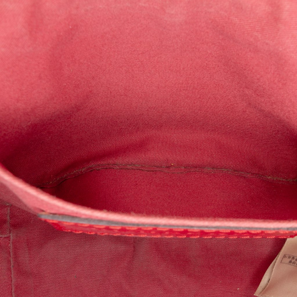 Burberry Patent Leather and Haymarket Check Coated Canvas Maydown Crossbody - 5