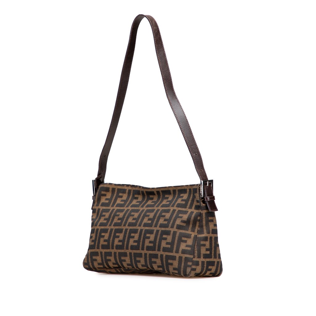 Fendi Zucca Canvas Shoulder Bag - 2